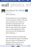 News: Facebook for Windows Phone 2.3 released News: Facebook for Windows Phone 2.3 released Windows phone Update Microsoft Facebook for Windows Phone 2.3 Facebook for Windows Phone Facebook App 2.3