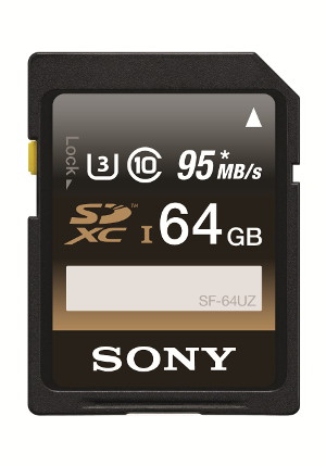 Sony SD card UZ641
