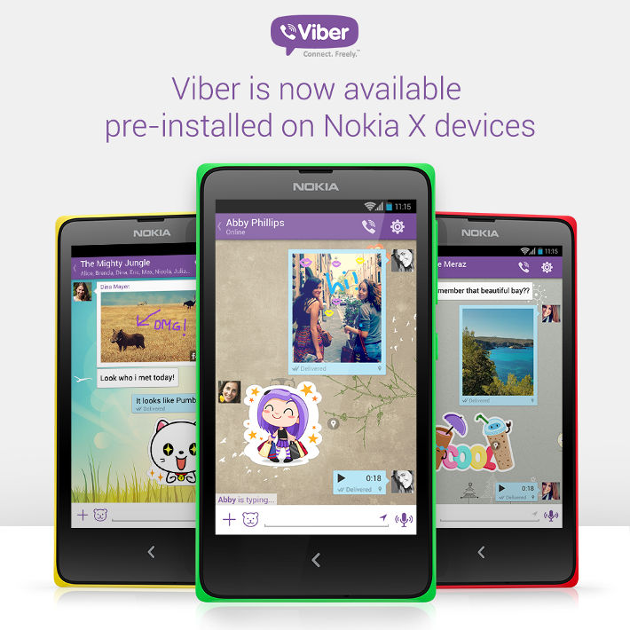 Viber on Nokia X