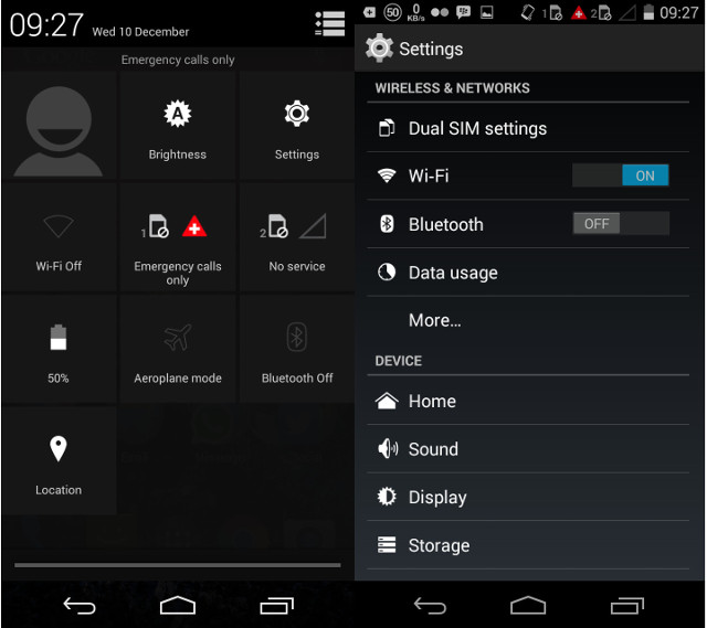 Moto G Screenshot