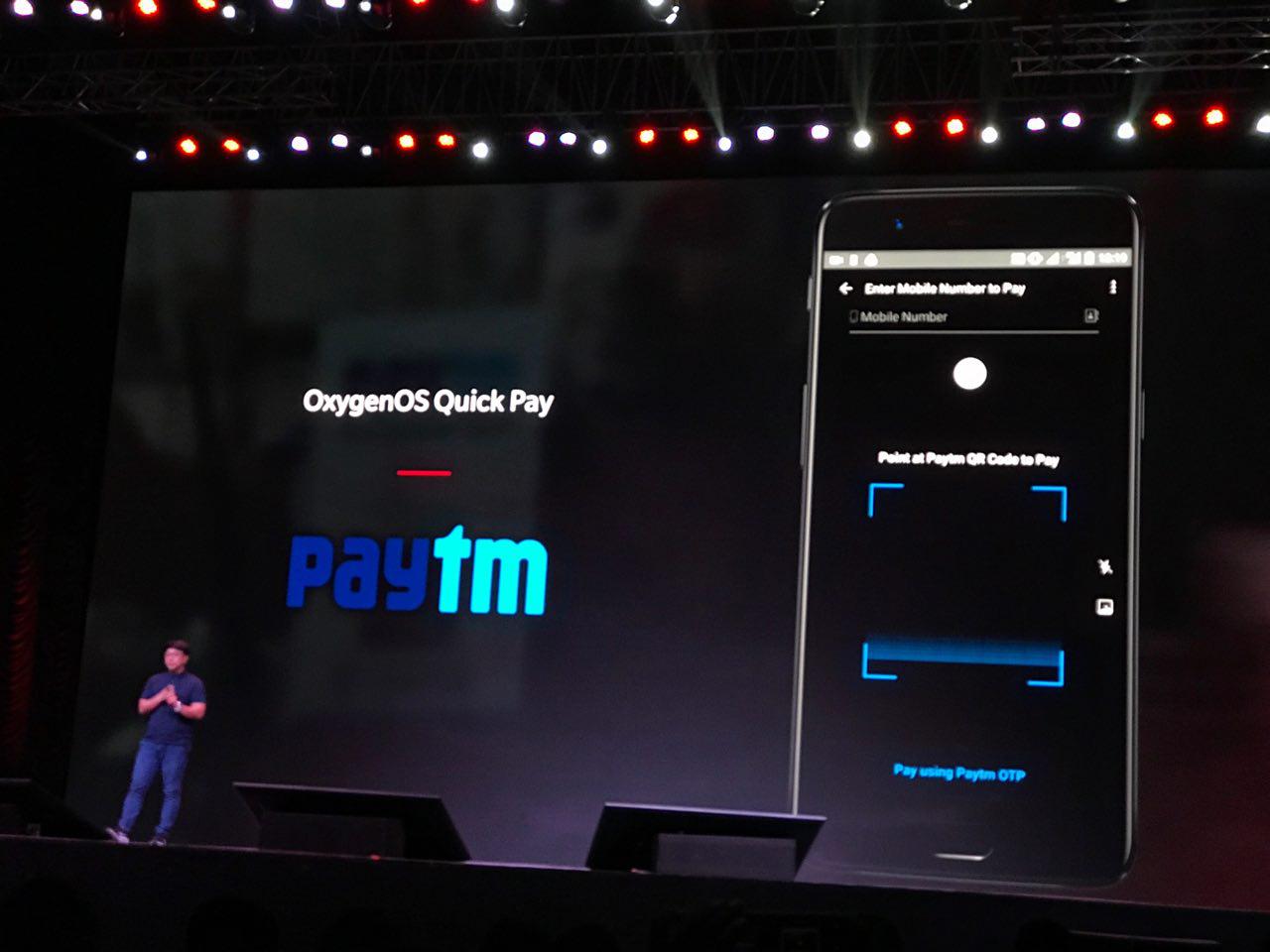OnePlus 5 PayTM