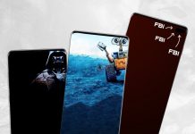 Creative way to intelligently hide the Samsung Galaxy S10 Hole Punch Notch Hole-punch notch