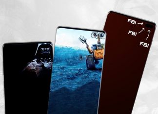 Creative way to intelligently hide the Samsung Galaxy S10 Hole Punch Notch Hole-punch notch