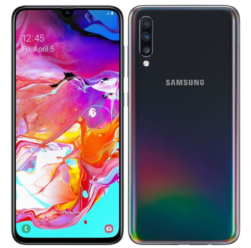 galaxy a70 display