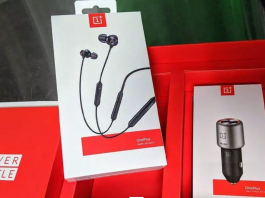 OnePlus 7 Pro leaked packaging image shows Bullets Wireless 2, 30W car Warp Charger OnePlus 7 Pro packaging