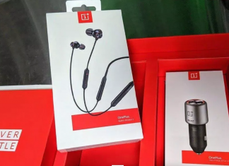 OnePlus 7 Pro leaked packaging image shows Bullets Wireless 2, 30W car Warp Charger OnePlus 7 Pro packaging