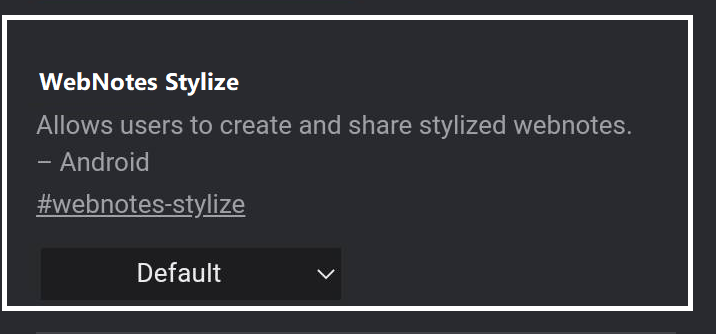 WebNotes Stylize 