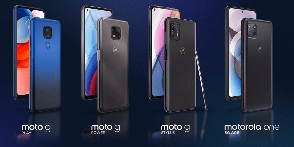 Motorola One 5G Ace and new Moto G Stylus, Moto G Power