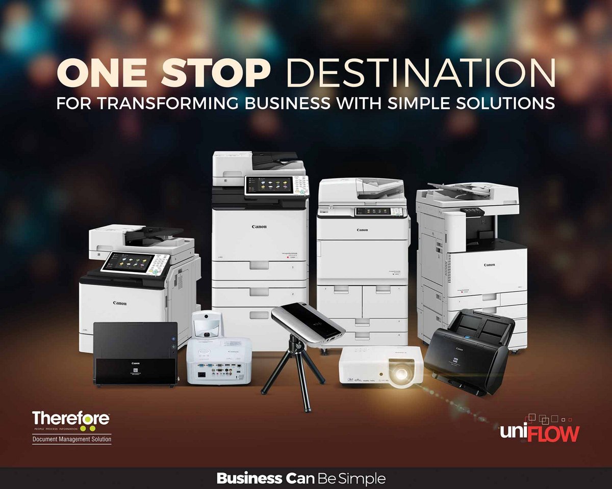 Canon 'Business can be Simple' - One Solution